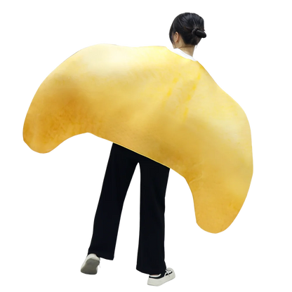 Croissant Costume Bread Cosplay Costume Carnival Adult Stage Performance Clothing 3D Printing Fancy Food Parade Festival Outfit