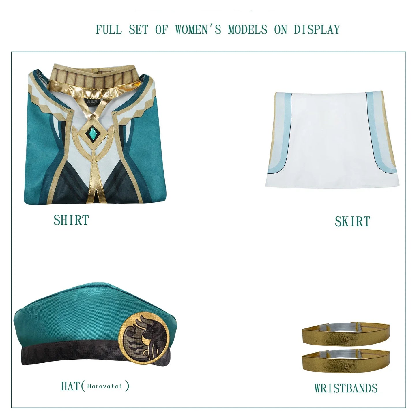 The Akademiya Cosplay CostumeImpact Carnival Uniform Wig Anime Halloween Costumes Women Game