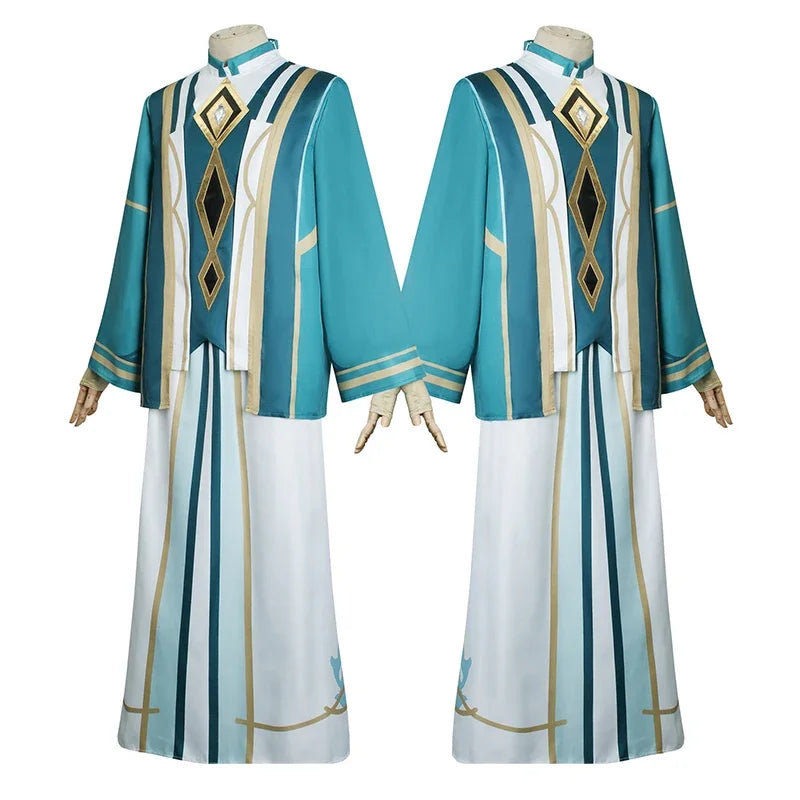 The Akademiya Cosplay CostumeImpact Carnival Uniform Wig Anime Halloween Costumes Men Game