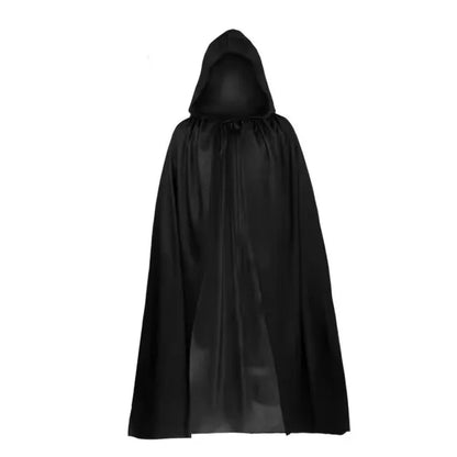 2025 Halloween cosplay costume: Grim Reaper, terrifying skeleton costume for children, adult Grim Reaper, ghost robe, and sickle